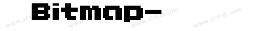 音标 Bitmap字体转换